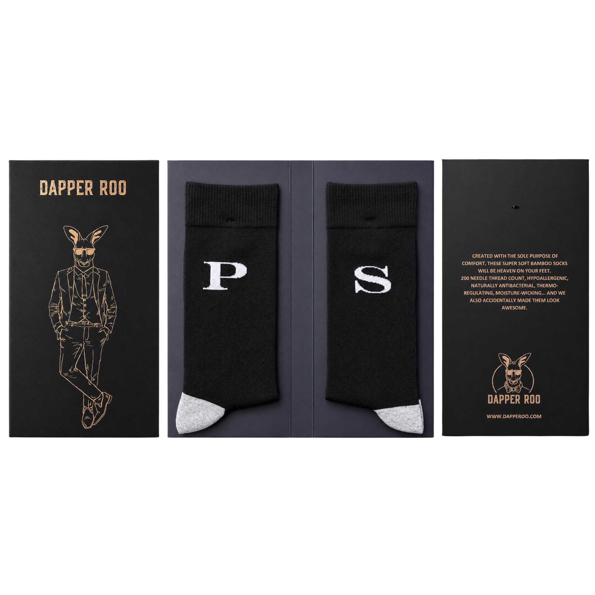 Personalised Initial Socks Letters A-Z