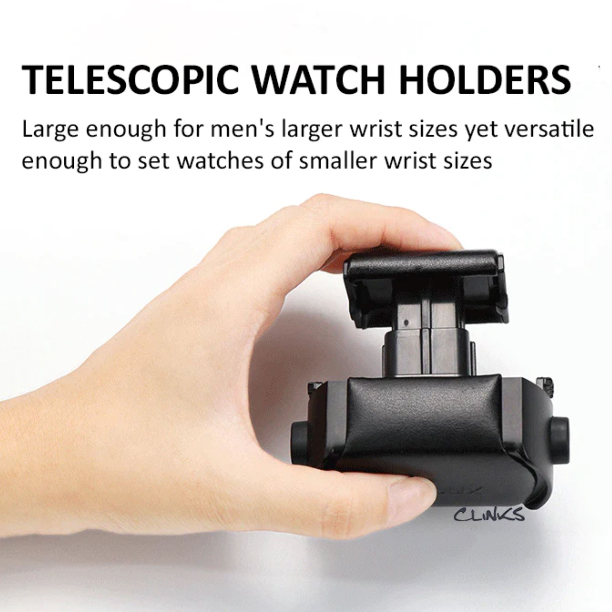 Vansolo Watch Winder for 1 Brown Watch Winder Boxes Clinks