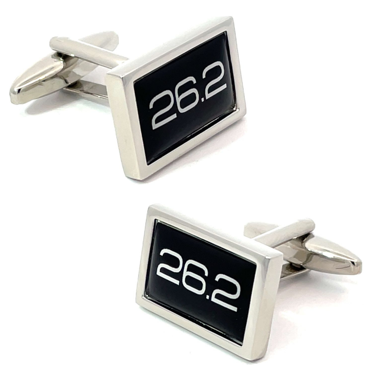 26.2 Miles Marathon Runner Cufflinks