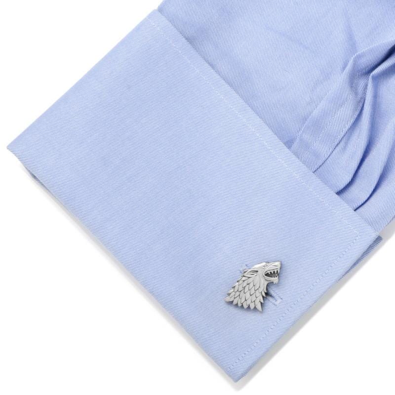 Stark Direwolf Sigil Cufflinks - Game of Thrones Novelty Cufflinks Game of Thrones