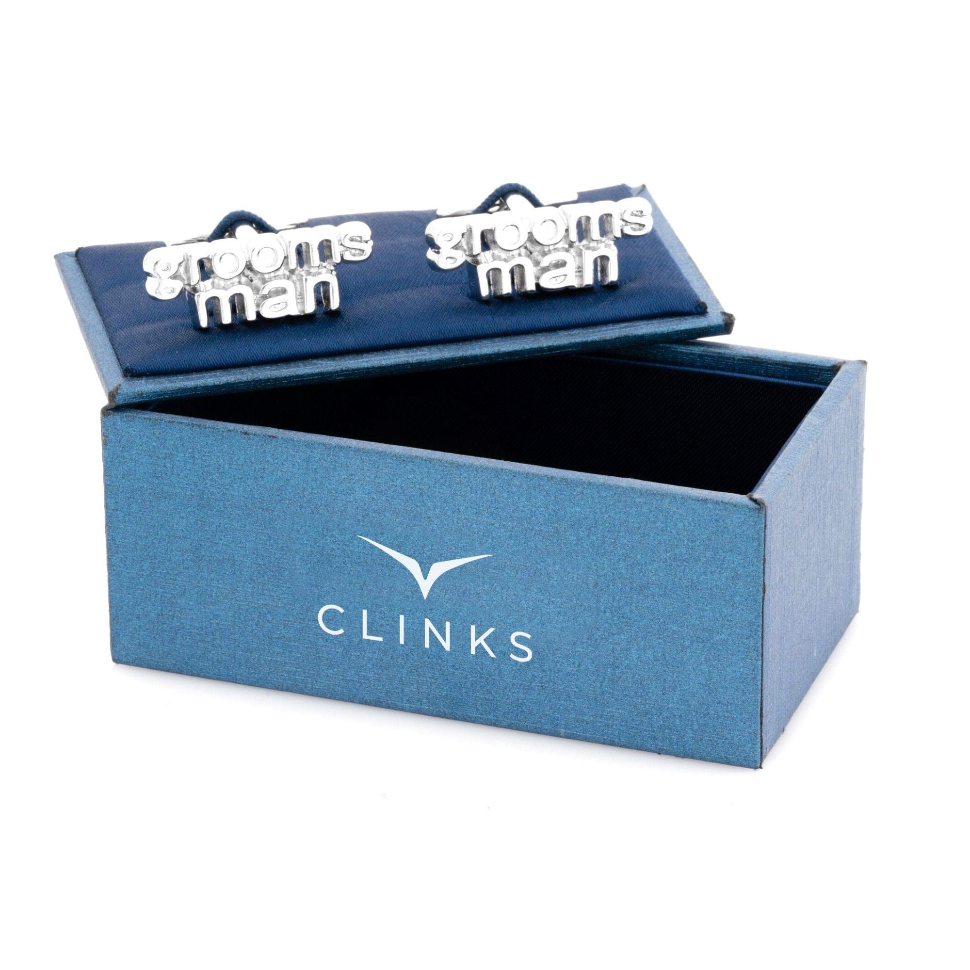 Groomsman cut-out style Wedding Cufflinks Wedding Cufflinks Clinks Australia