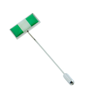 Flag of Nigeria Stick Pin Lapel Pin Clinks 