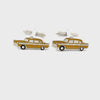 Yellow Cab Cufflinks