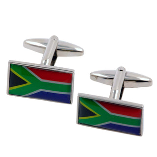 Flag of South Africa Cufflinks Novelty Cufflinks Clinks 