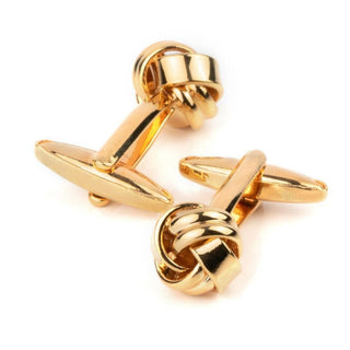 Gold Knot Cufflinks Classic & Modern Cufflinks Clinks Australia 