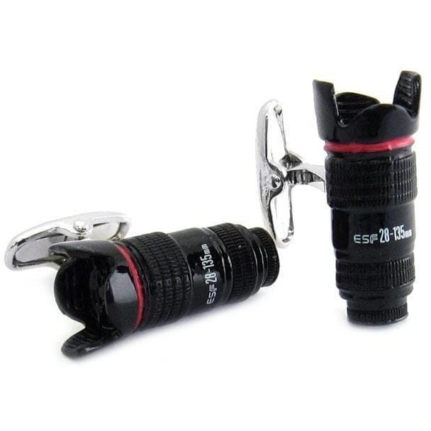 DSLR Camera Lens Cufflinks Novelty Cufflinks Clinks Australia DSLR Camera Lens Cufflinks 