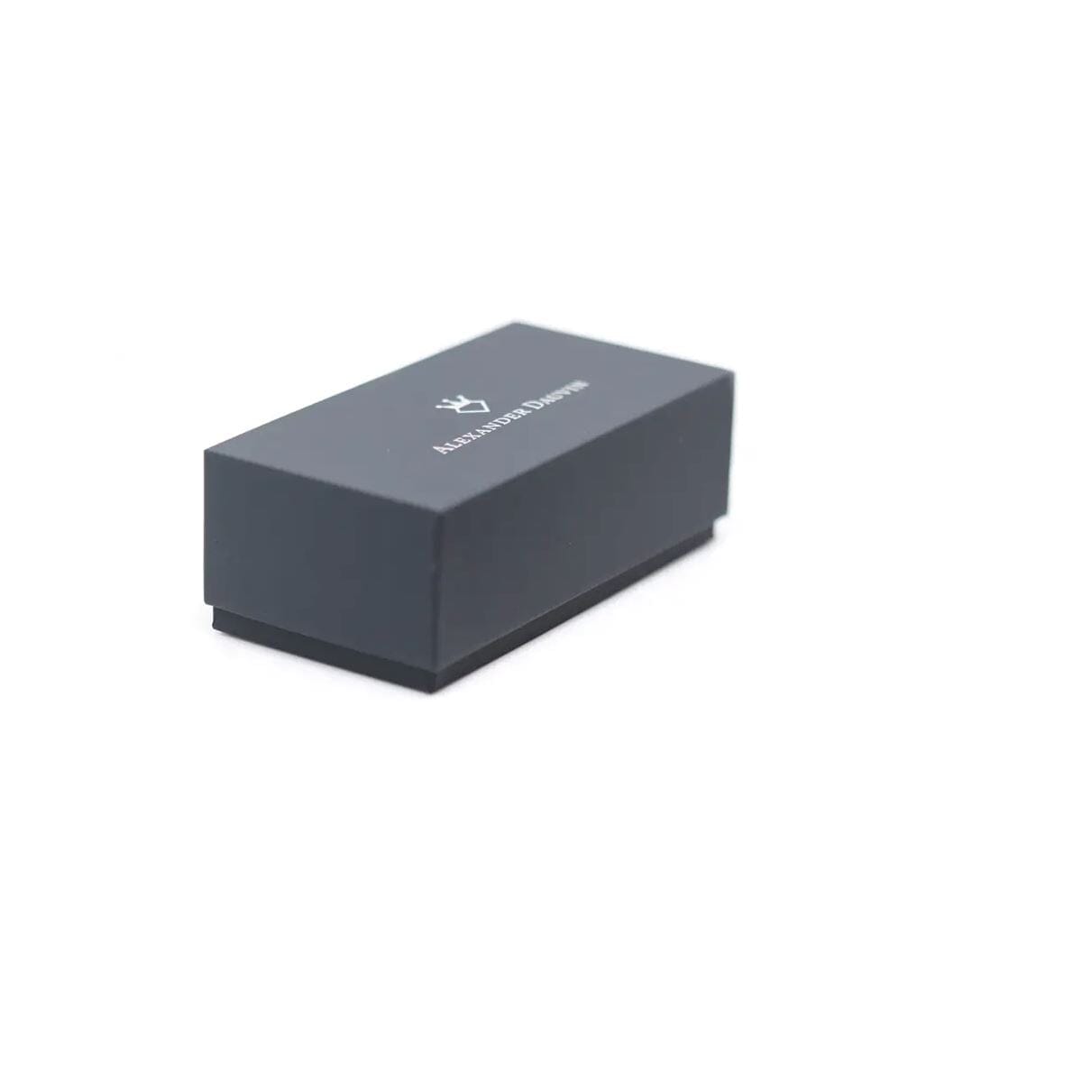 Classic Cliff Blue Swiss Opal Watch 36MM with Black Mesh Strap Watches Clinks 