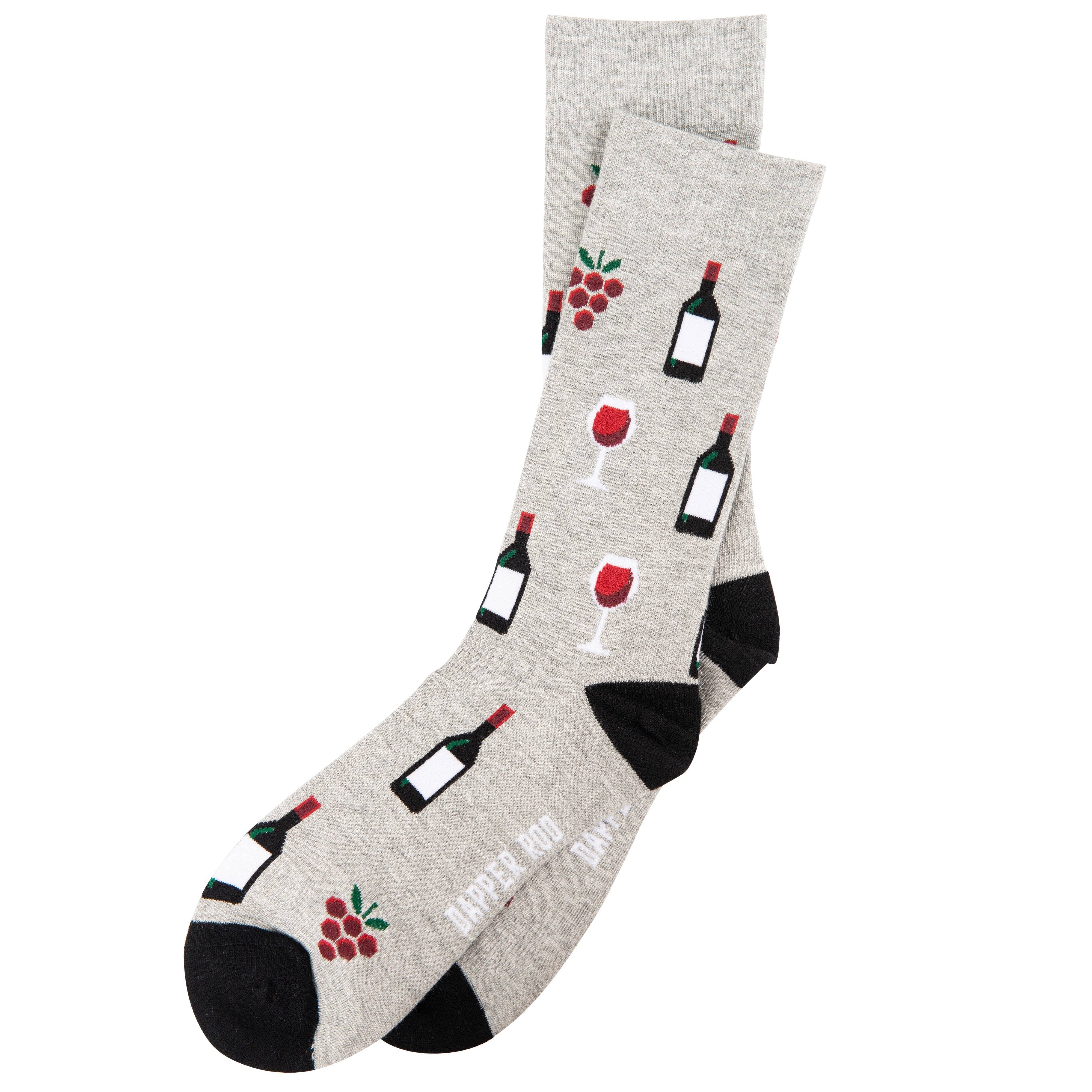 Corked Red Wine Bamboo Socks by Dapper Roo Socks Dapper Roo 
