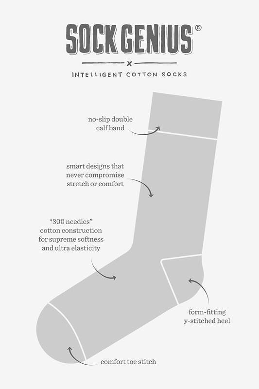 Bacon & Eggs Sock Socks Sock Genius 